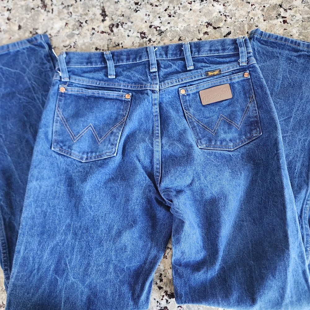 Wrangler Men's Relaxed Fit Denim Jeans